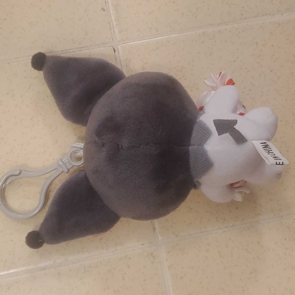 Kuromi plush keychain fob NWNT - Picture 4 of 4